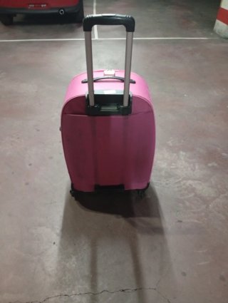 Maleta grande rosa