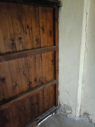 Puertas de madera para garaje