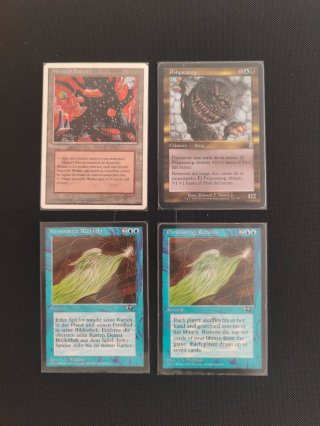Lote 4 Cartas Magic: Mishra's Factory, Psiqueatog,
