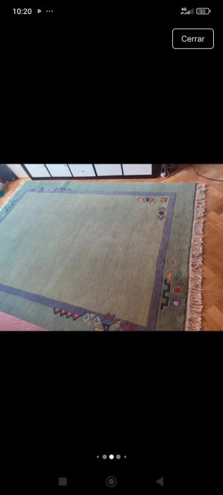 Alfombra Persa Lana Hecha a Mano 174x235