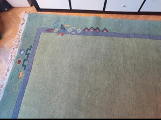Alfombra Persa Lana Hecha a Mano 174x235