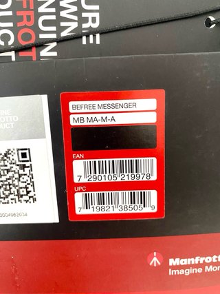 Manfrotto Befree Messenger MB MA-M-A - NUEVO