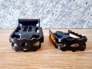 ●SEMINUEVOS● Pedales black edition BROMPTON