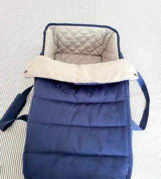 Capazo Maclaren Cuco Cuna Portátil Azul