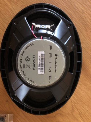 Pareja Altavoces Coche Rockford Fosgate Ovalados