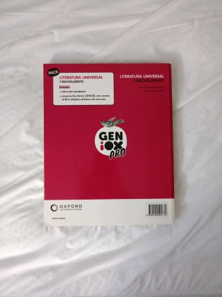 Literatura Universal 1º Bachillerato. Libro del...