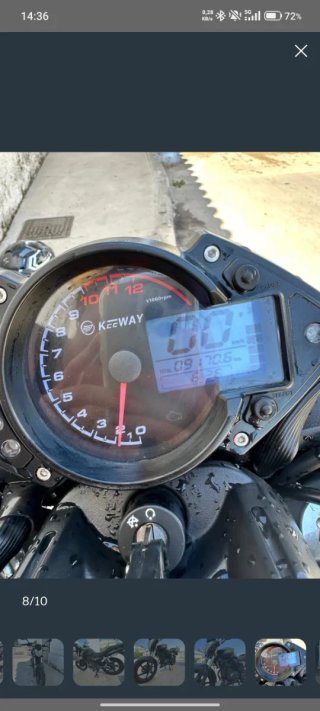 RKS 125cc - 9300km + Accesorios