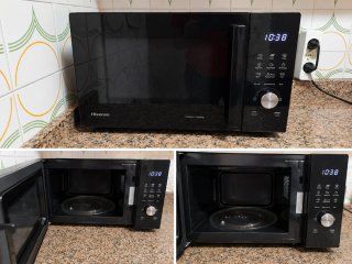 Microondas Hisense Grill Negro 20L