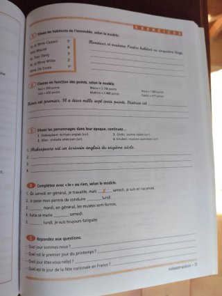 Francés gramática nivel inicial