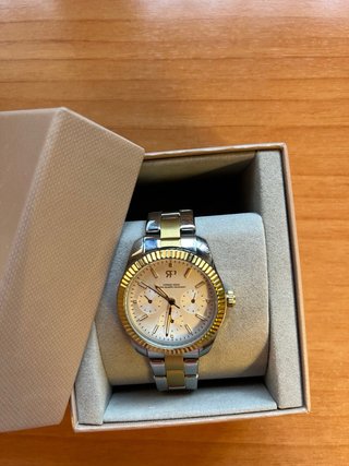 Reloj Parfois dorado y plateado