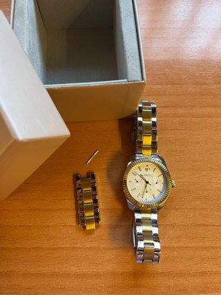 Reloj Parfois dorado y plateado