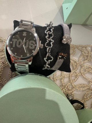 Reloj Tous Plata y Negro