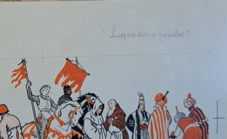 Disegno originale per edizione di libri - Editoriale