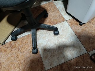Silla de escritorio negra