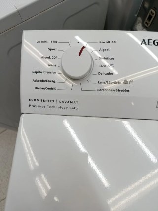Lavadora AEG 6000 Series 6kg garantía + entrega