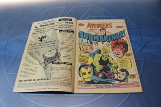 Marvel Comics The Avengers #3 "The Avengers Meet...Sub-Mariner!", 1964. UK.