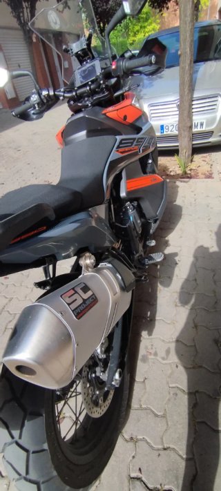 KTM 890 Adventure Gris/Naranja