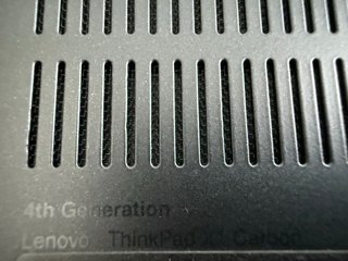Portátil Lenovo Thinkpad X1 Carbon Negro