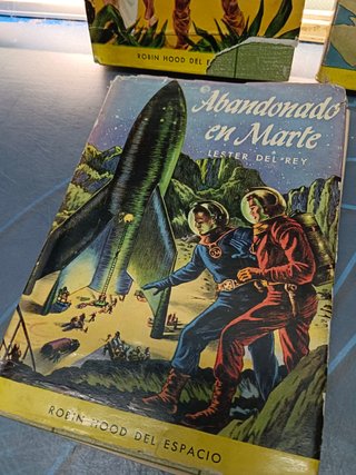 Colección Robin Hood del Espacio. Ed. ACME, 1957. Primera edición. 7 libros.