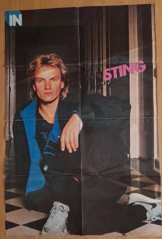 Poster vintage anni '80 "Ragazzi in"