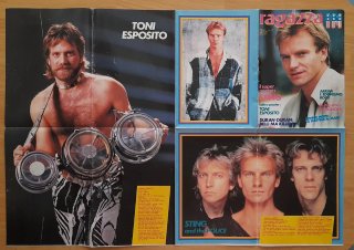 Poster vintage anni '80 "Ragazzi in"