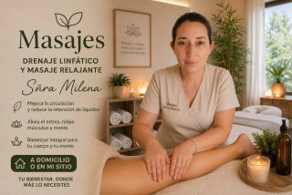 Masajes drenaje linfático y relajantes