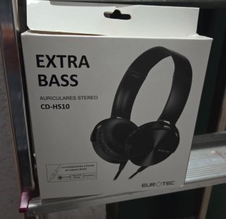 Auriculares EUROTEC CD-HS10 Extra Bass