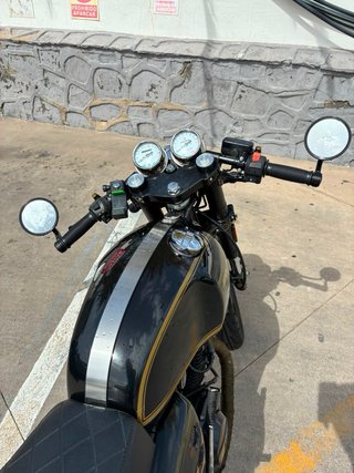 Macbor Johnny Be Good 125cc Negra/Dorada