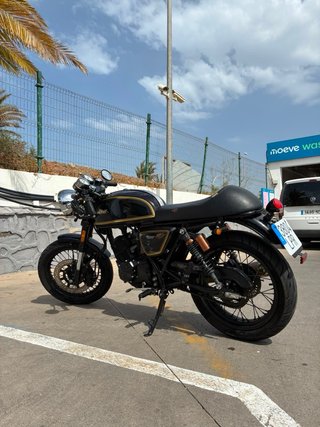Macbor Johnny Be Good 125cc Negra/Dorada