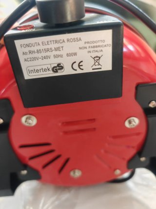 Set Fonduta Elettrica Thule 11 Pezzi