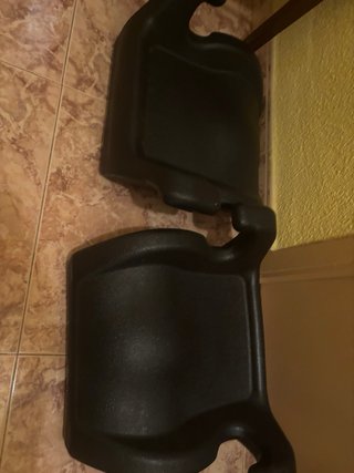 Alzadores de coche negros