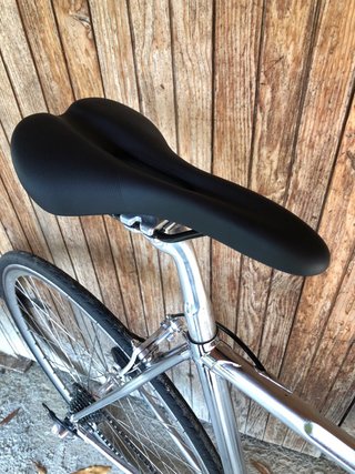 Bicicleta Carretera Retro Cromada