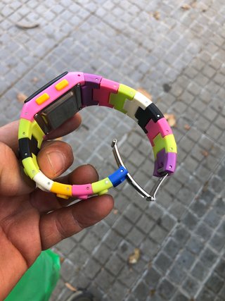 Reloj Digital Estilo Lego