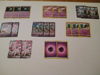 Lote Cartas Pokémon V y VMAX