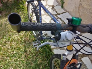 Bicicleta de Montaña Azul y Naranja