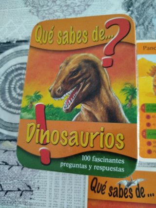 QUE SABES DE DINOSAURIOS-CAJITA-(N.ED.)