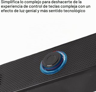 ELEGIANT Barra Sonido USB Mini Altavoz PC Azul