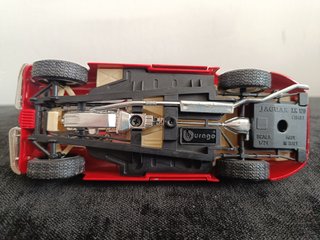 LOTE 5 COCHES MAQUETA 1/24 BURAGO-MIRA PARA PIEZAS