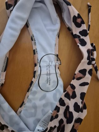 Bikini Leopardo con Aros Dorados