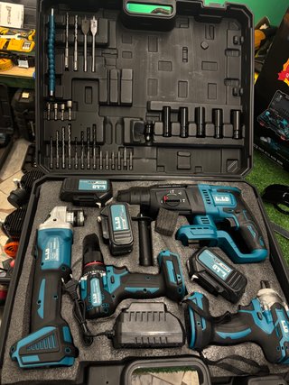 Set 4 in 1 LiuLD Trapano Avvitatore