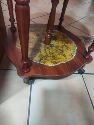Mueble Bar Globo Terráqueo Vintage con Ruedas
