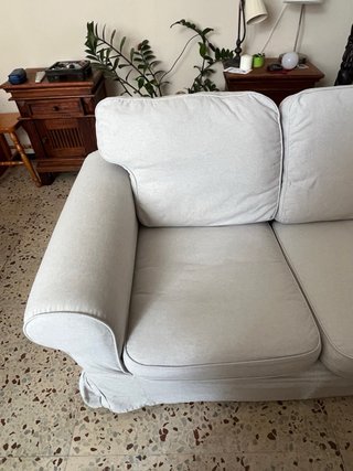 Sofá 3 plazas EKTORP beige