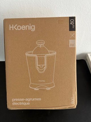 Exprimidor HKoenig AGR80 800ml
