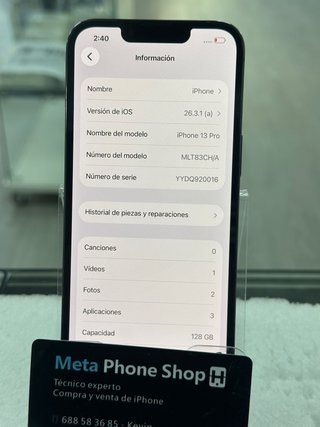 iPhone 13 Pro 128GB Azul