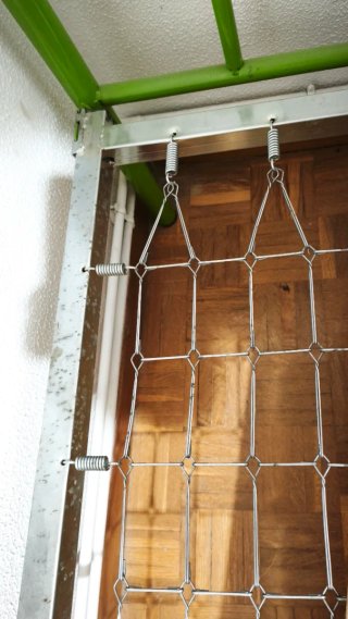Estructura de cama antigua