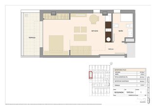 Estudio en alquiler en El Carrascal en Leganés