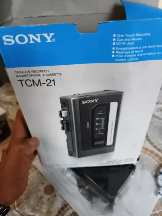 Grabadora Cassette Sony TCM-21  Walkman. Piezas.