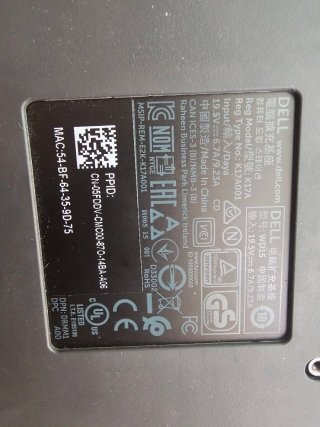 Dell WD15 Docking Station (sin cargador)