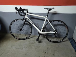 Bicicleta BTWIN Triban 3 Blanca
