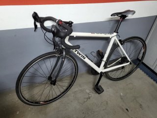 Bicicleta BTWIN Triban 3 Blanca